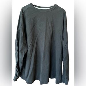 Roundtree & Yorke Men’s Black Long Sleeve Tee Loungwear Size 4XB